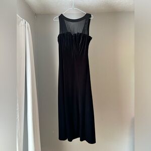 Velvet Little Black Dress